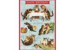 Happy Birthday Butterflies 60-Piece Puzzle Card