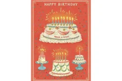 Happy Birthday Dog 60-Piece Puzzle Card