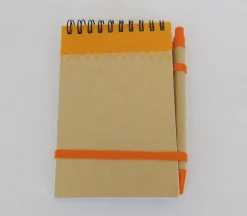 Hardcover Spiral Notebook with Pen – Lined Journal for Notes & Ideas