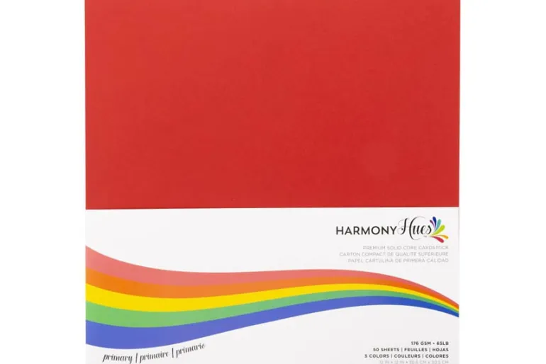 Harmony Hues Cardstock Pack – 8.5×11 – Pastel