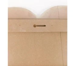 Heart Wood Slat Board – 16-inch x 16-inch
