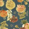 Hello Fall Tiny Floral in Straw & Gold Metallic Highlights