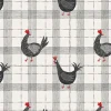 Hen House Chicken Trail on Off White