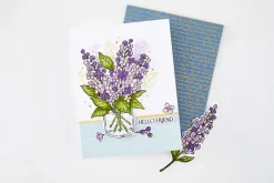 Hero Arts No One Lilac You Stamp & Cut Set