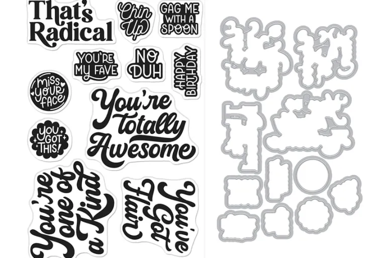 Hero Arts Totally Awesome Stamp & Cut