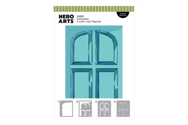 Hero Arts Twinkle Toes Layering Stencils