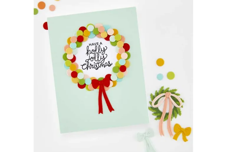 Hero Arts Very Merry Wishes Stamp Set