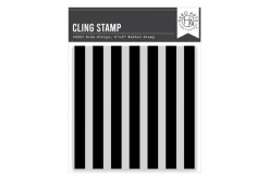 Hero Arts Wide Stripe Bold Print Cling Rubber Stamp