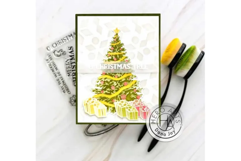Hero Arts Winter Wreath Die Set