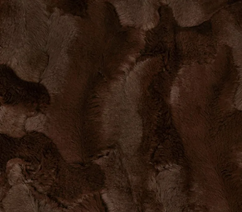 Hide Luxe Cuddle in Chocolate Brown