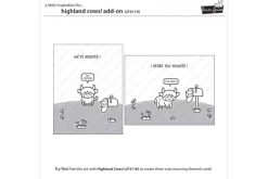 Highland Cows! Add-On Die Set