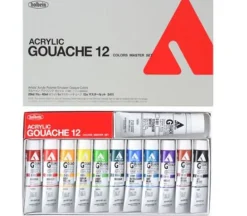 Holbein Acryla Gouache Set – Master – 12 Piece