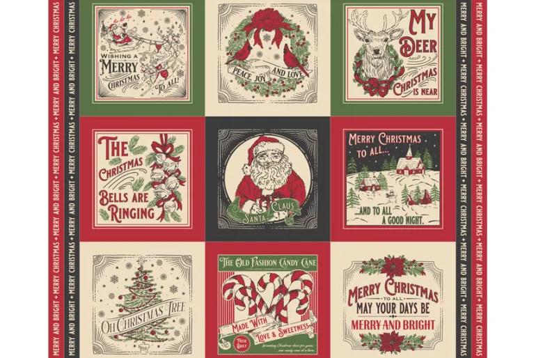 Holiday Cheer Christmas Plaid on Evergreen