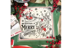 Holiday Cheer Snow Flurry on Natural