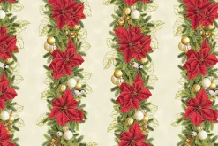 Holiday Flourish Forest Glen Dots on Shadow with Gold Metallic