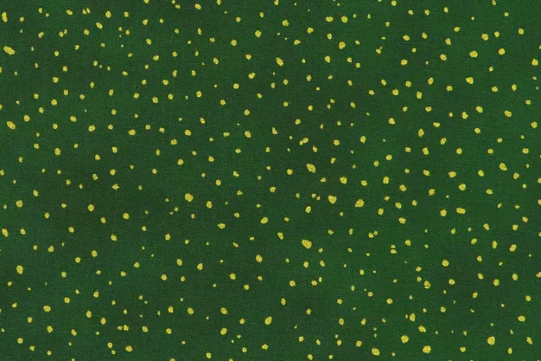 Holiday Flourish Forest Glen Poinsettia Black w/ Metallic Gold