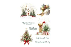 Holiday Magic Rub-Ons