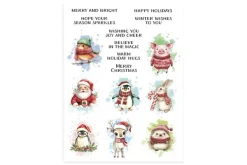 Holiday Magic Rub-Ons