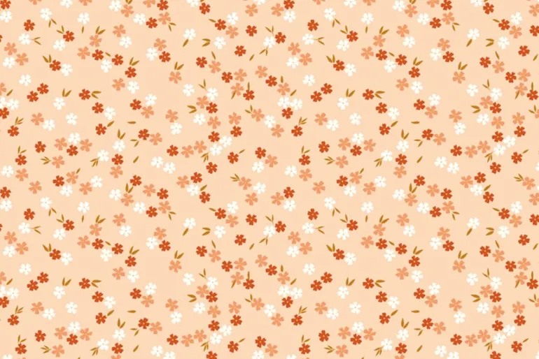 Homage Main Floral on Aqua