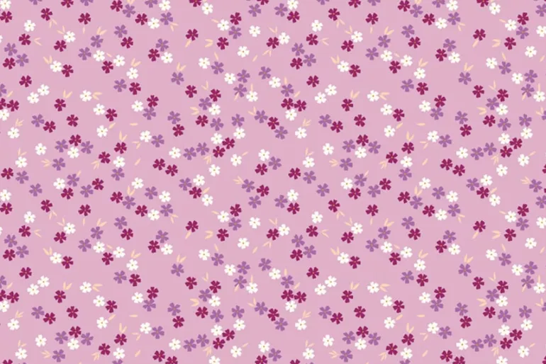 Homage Main Floral on Lavender