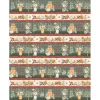 Honey Harvest Blooms Jars & Flowers Towel Band 22.5in x 42in