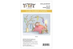 House-Mouse Sweet Twist Cling Rubber Stamp Set
