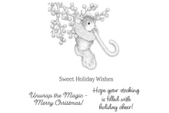 House-Mouse Sweet Twist Cling Rubber Stamp Set