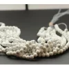 Howlite – Natural – Smooth Round With 2.5 mm. Large Hole.