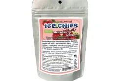 Ice Chips Lemon Xylitol Candy 2oz Pouch