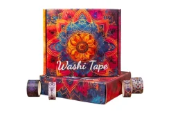 Ieebee Washi Tape Set – 36pc. – Luminous Mandala