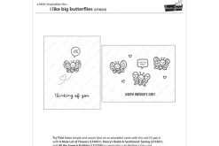 I Like Big Butterflies Stamps