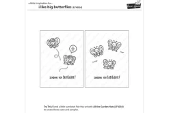 I Like Big Butterflies Stamps