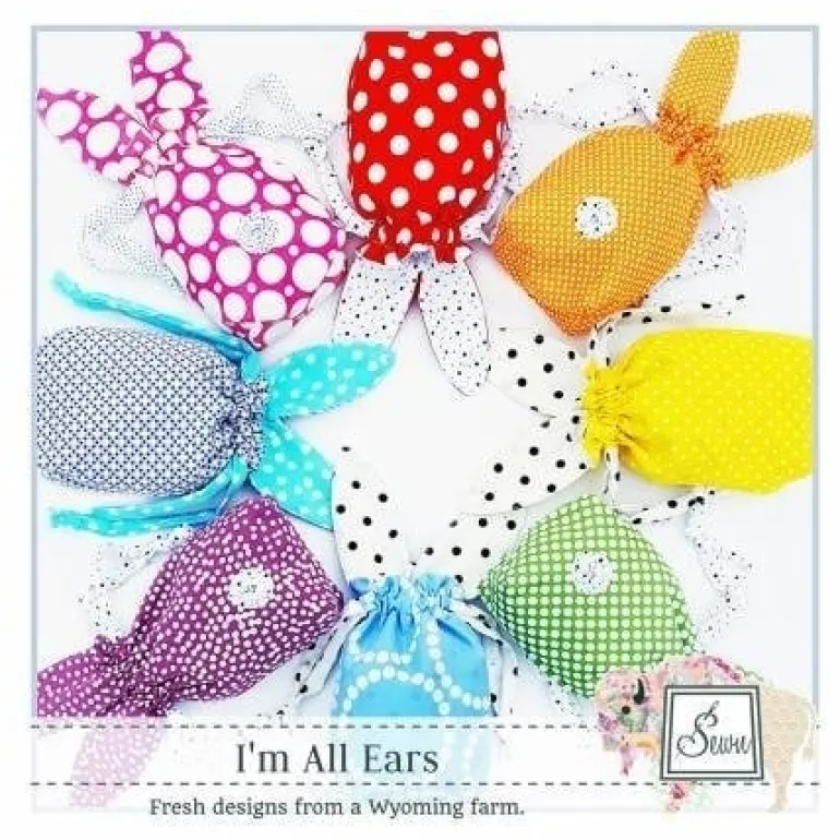 I’m All Ears Gift Bag Sewing Pattern – Reusable Fabric Gift Bag