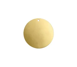 ImpressArt 1-inch Circle with Hole Stamping Blanks (view finishes)