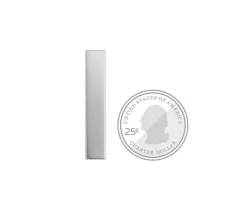 ImpressArt Rectangle Stamping Blanks – Aluminum