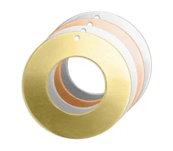 ImpressArt Washer with Hole Stamping Blank  – Aluminum
