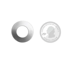 ImpressArt Washer with Hole Stamping Blank  – Aluminum