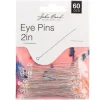 2-inch Eye Pins 20GA – Silver 60pcs