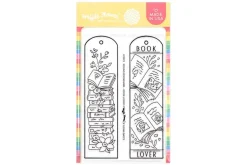 Inside Sentiments Book Lover Stamp Set