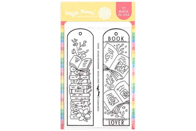 Inside Sentiments Book Lover Stamp Set