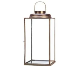 Iron and Glass Lantern