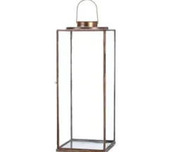 Iron and Glass Lantern – Large
