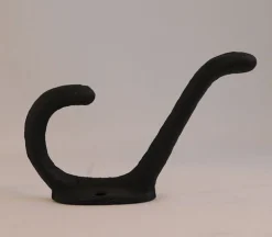 Iron Double Hook – Black