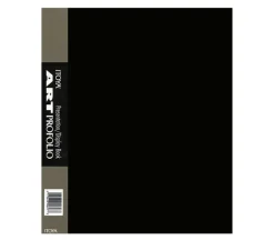 Itoya Art Profolio Black – 8.5-inch x 11 inch