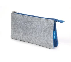 Itoya Midtown Pouch – 5 x 9 inch – Grey and Blue