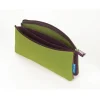 Itoya Midtown Pouch – 5 x 9 inch – Green and Purple