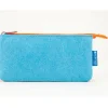 Itoya Midtown Pouch – 4 x 7-inch – Ocean and Orange