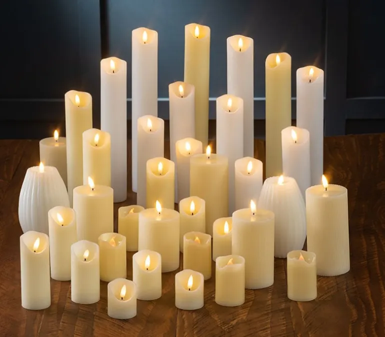 Ivory LED Candle Set – 5 Piece