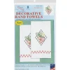Jack Dempsey Decorative Hand Towel – Strawberries – 2 Piece
