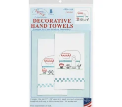 Jack Dempsey Decorative Hand Towel – Camper – 2 Piece